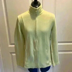 LAURA Scott Size S, 100% Cotton Zip Up Swe…